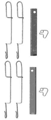 Kit d'accessoires, plaquette de frein à disque - A219