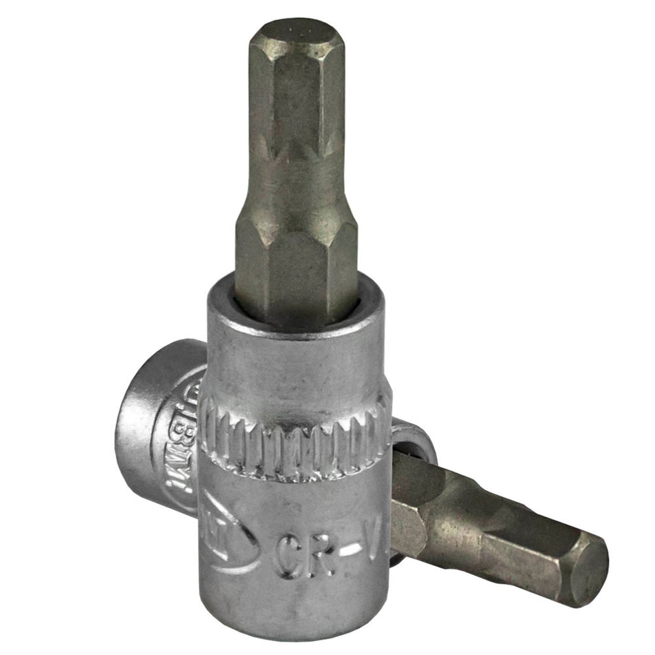 TÊTE POUR MANCHE TOURNEVIS HEX 4MM