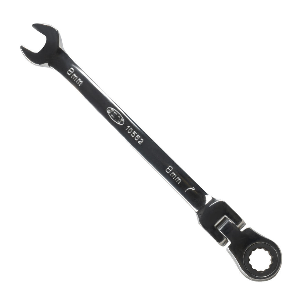 CLÉS COMBINÉES ARTICULÉES AVEC CLIQUET 8MM