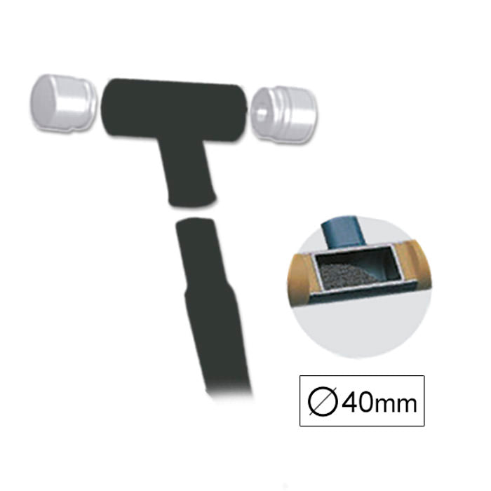 EMBOUTS DE NYLON DE RECHANGE POUR MAILLET NYLON Ø40MM