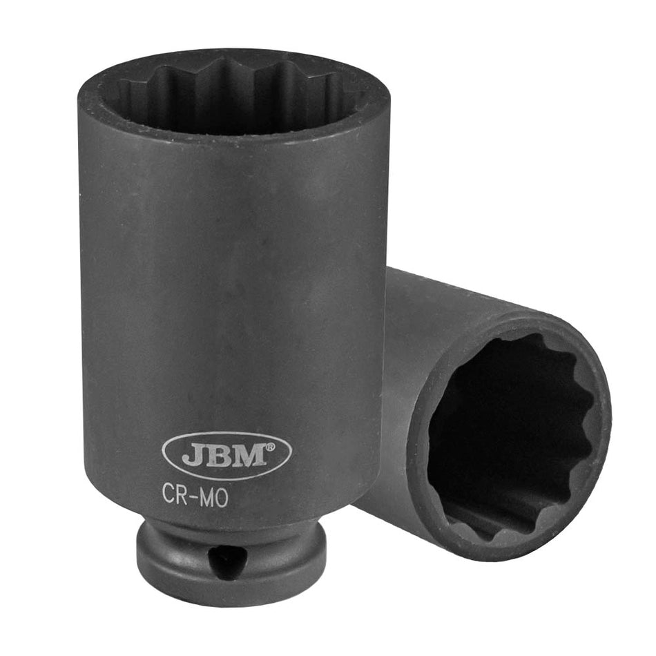 DOUILLE IMPACT 1/2" 12 PANS 12MM (78MM)