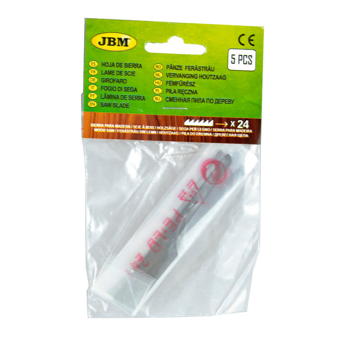 RECHANGE 5 SCIES DE 4 DENTS POUR BOIS