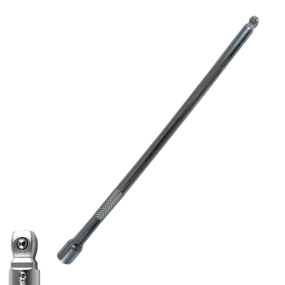 BARRE D'EXTESION DE 1/4" À TÊTE SPHERIQUE 227MM