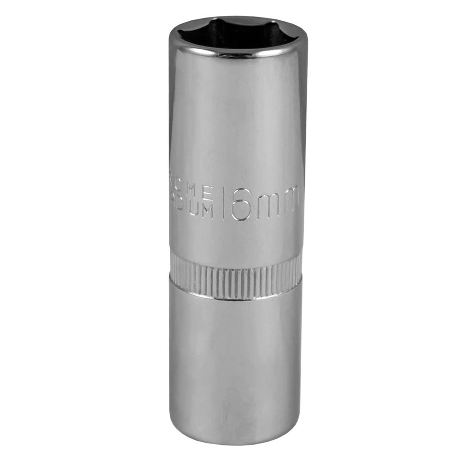 DOUILLE DE BUGIE 16MM, CHROME