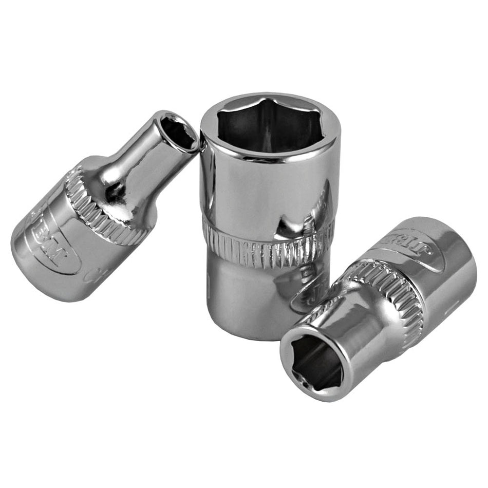 1/4" DOUILLE HEX 12MM - CHROMÉ