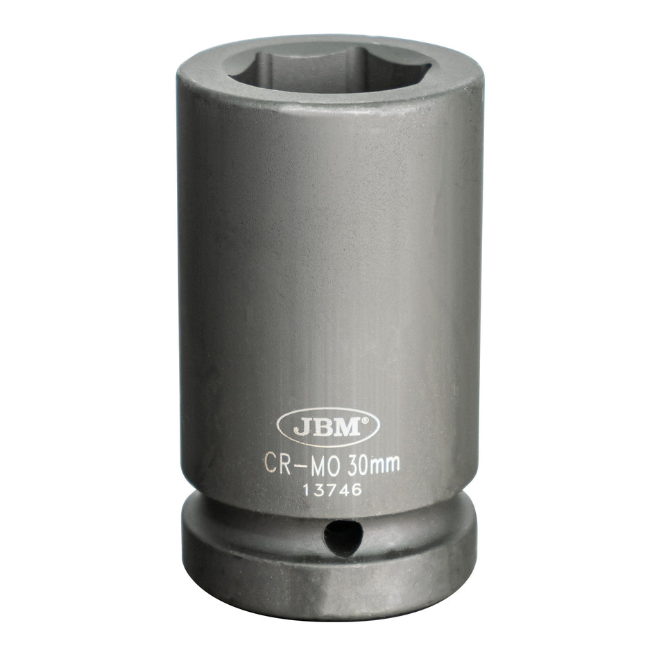 DOUILLE IMPACT LONGUE 6 PANS 1"  30MM