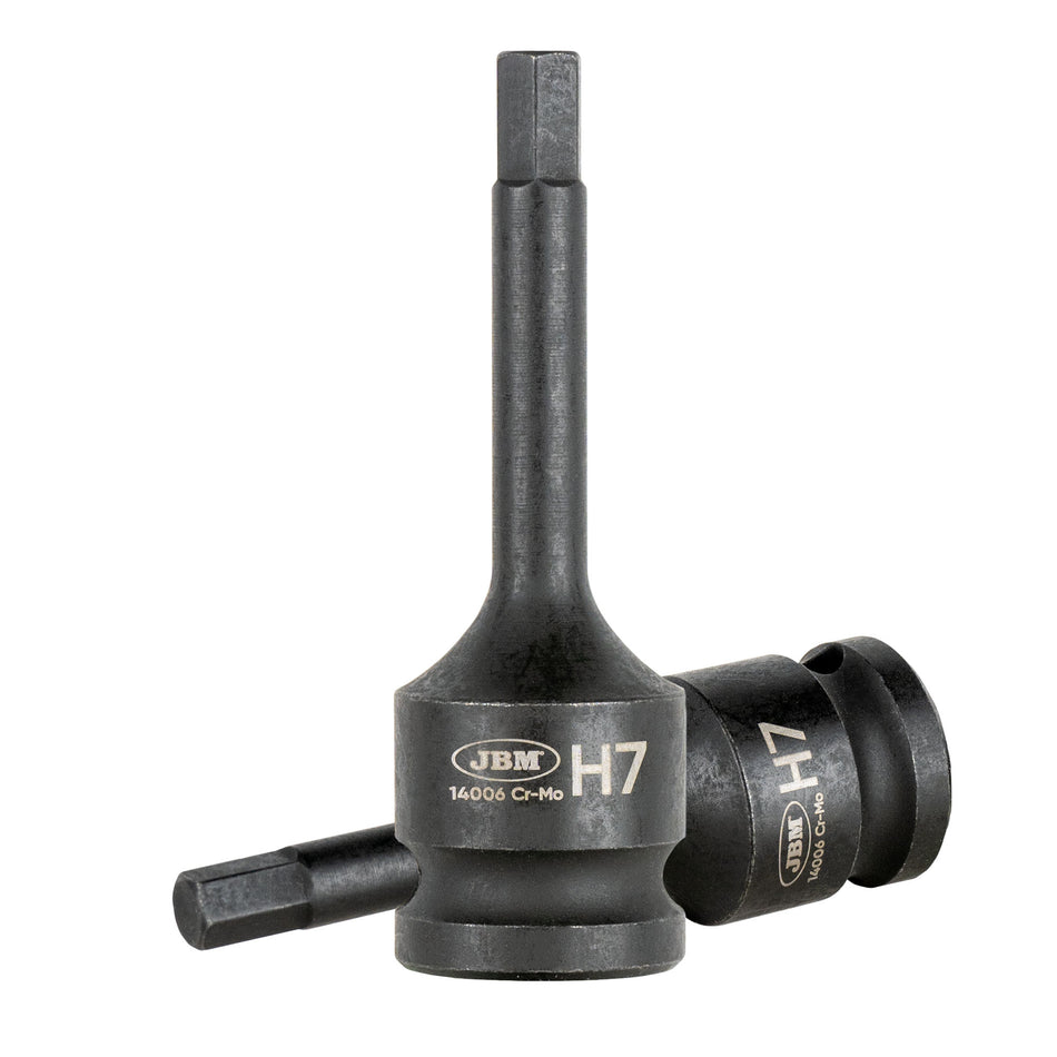 EMBOUTS DE VISSAGE IMPACT 6 PANS 1/2" 7MM