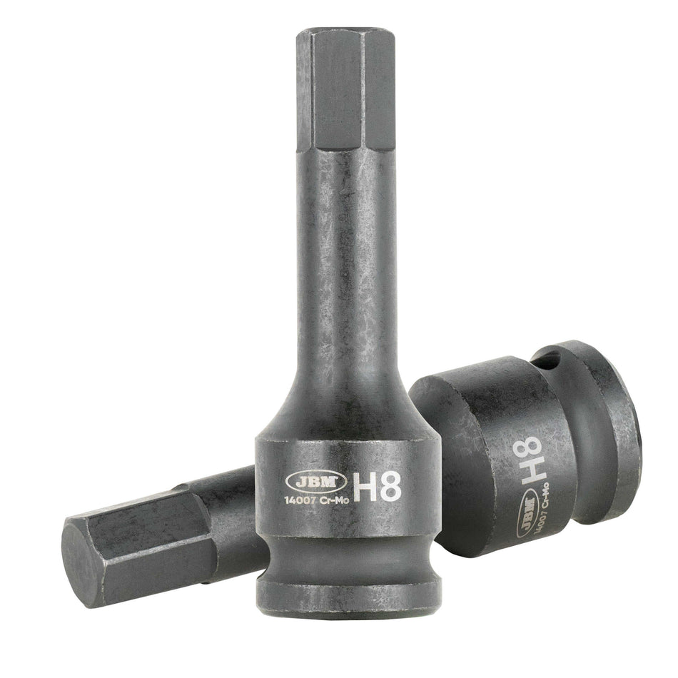 EMBOUT DE VISSAGE IMPACT 6 PANS 1/2" 8MM