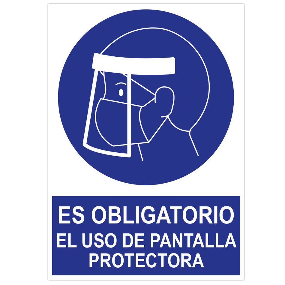 AFFICHE AU FORMAT A3 « IL EST OBLIGATOIRE D’UTILISER UN ÉCRAN DE PROTECTION »