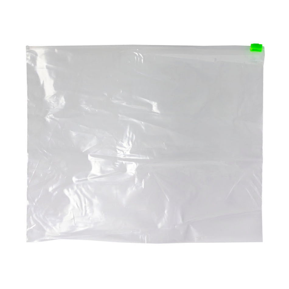 SAC EN PVC AVEC ZIP 25X30CM