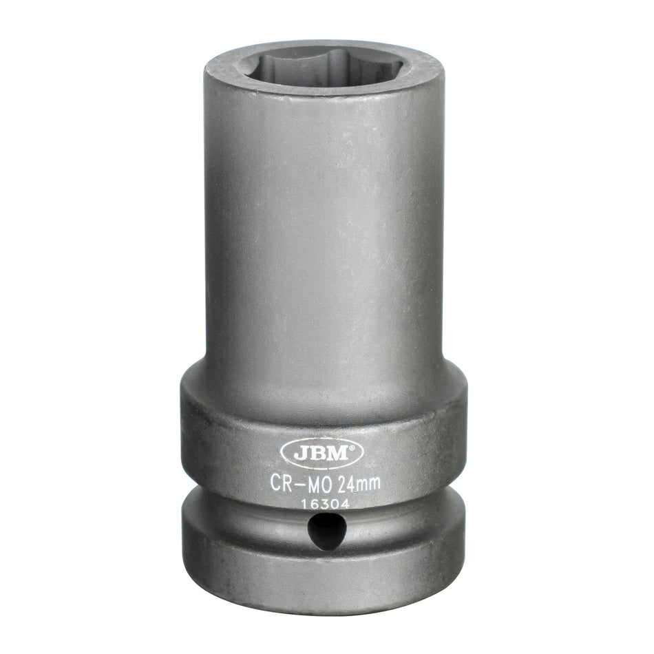 DOUILLE A IMPACT LONG HEX. 1" 24MM