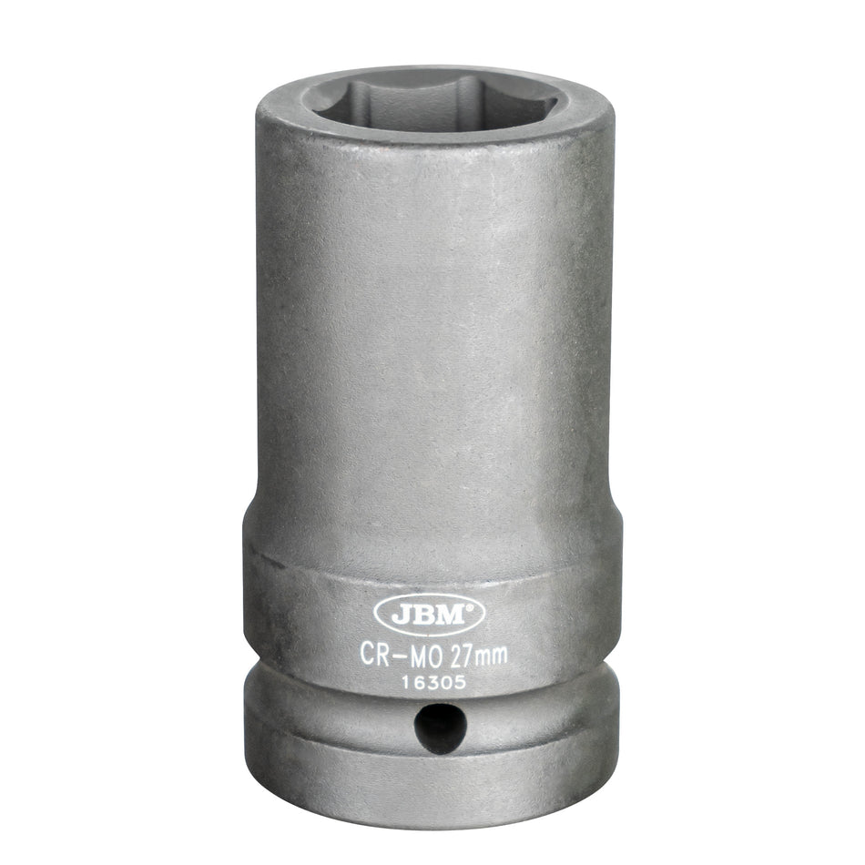 DOUILLE A IMPACT LONG HEX. 1" 27MM
