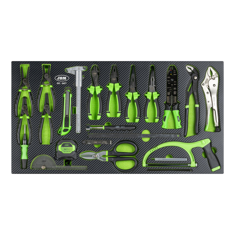 KIT DE PINCES EVA ET D'OUTILS DE MESURE ASSORTIS
