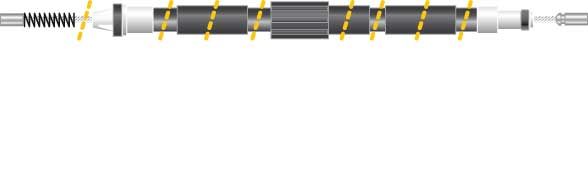 Tirette à câble, frein de stationnement - CF5099