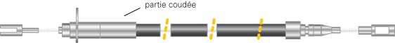 Tirette à câble, frein de stationnement - CF5108