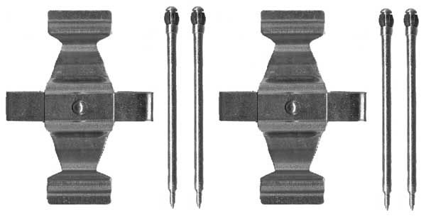 Kit d'accessoires, plaquette de frein à disque - A235