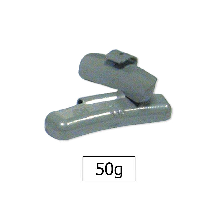MASSE D'EQUILIBRAGE EN ZINC 50G JANTE FRA.