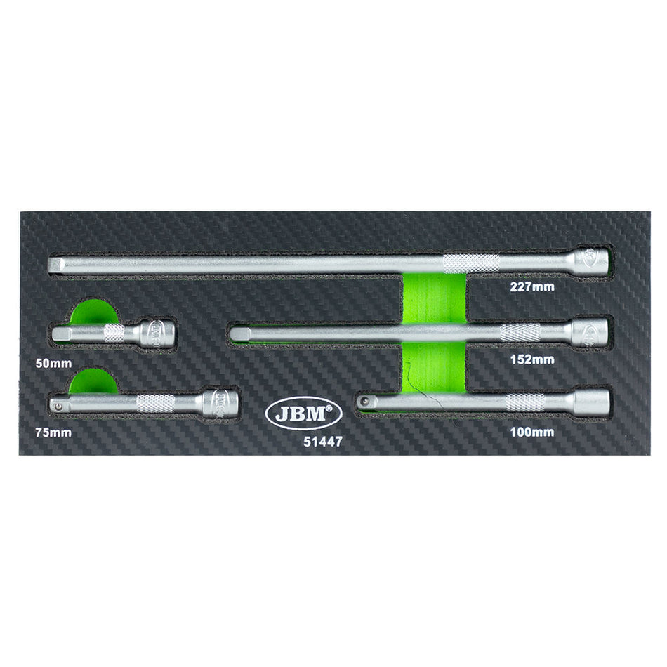 MODULE DE 5 TIGE D'EXTENSION 1/4 » AVEC EMBOUT NORMAL