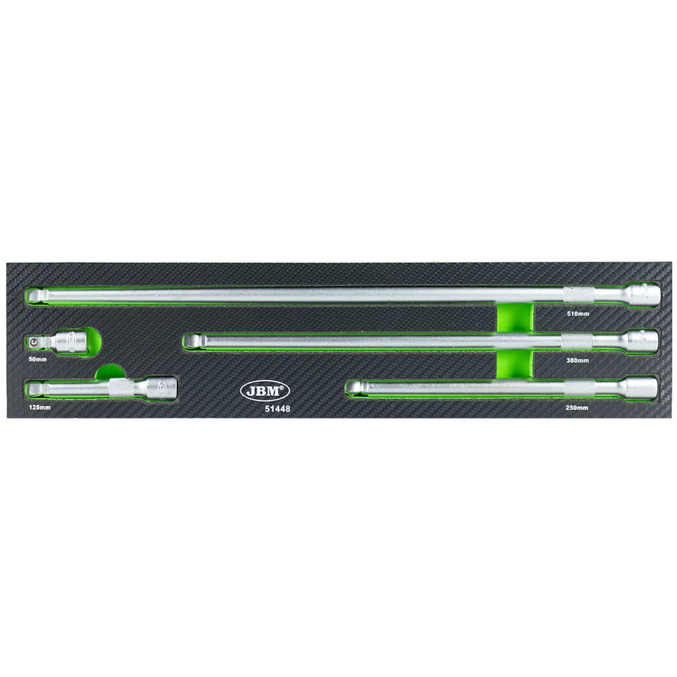 MODULE DE 5 RALLONGES DE 1/2” À TÊTE SPHERIQUE