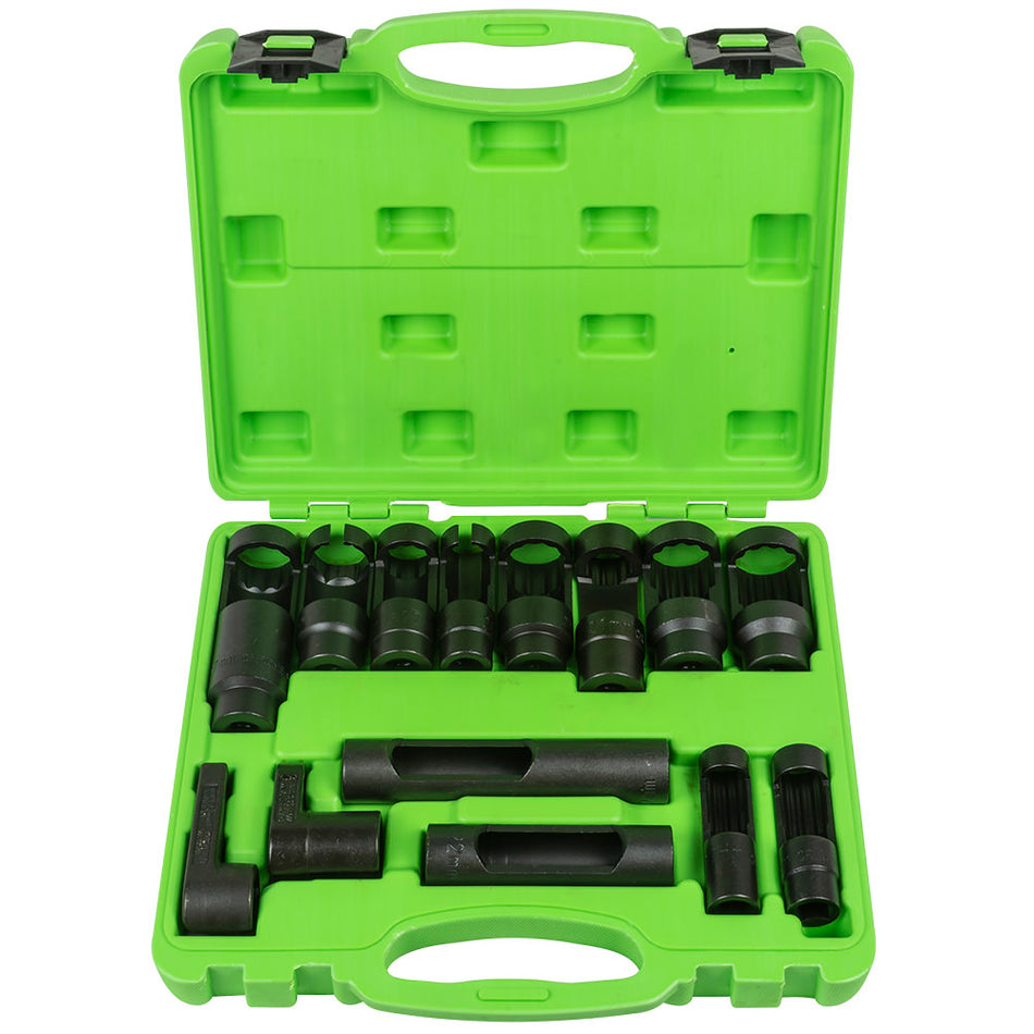 COFFRET DOUILLE 14 PIÈCES POUR SYSTÈME D'INJECTION LAMBDA
