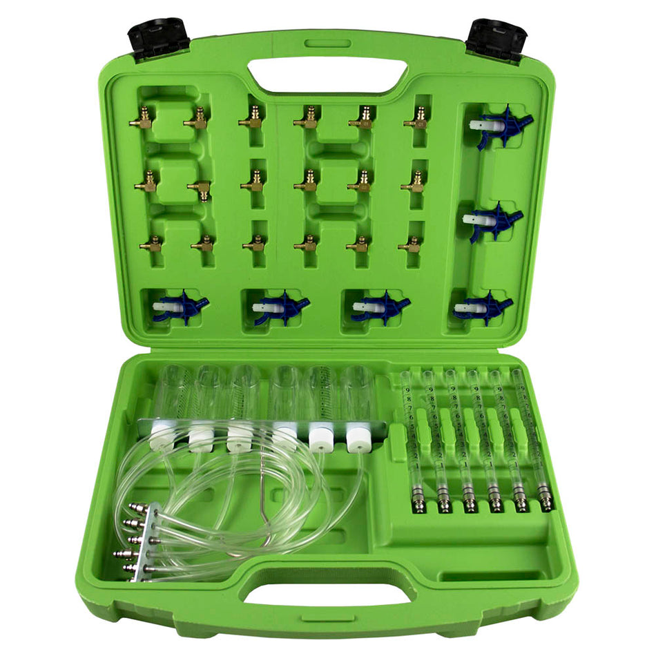 COFFRET AVEC JAUGE ET TESTEUR DU SYSTÈME D'INJECTION