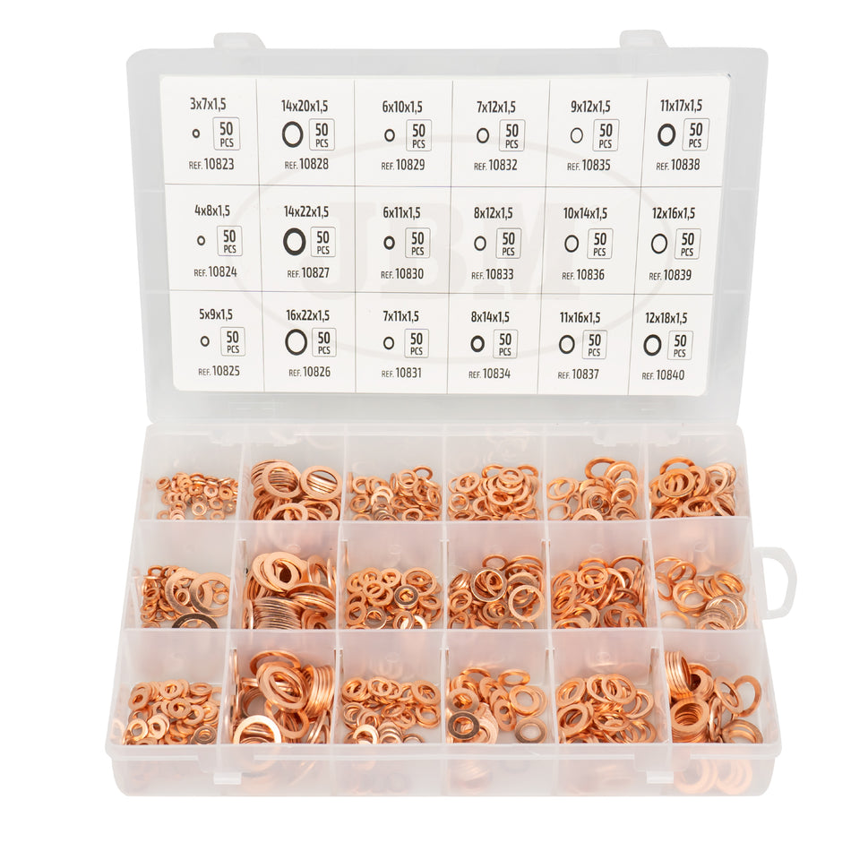 MALLETTE RONDELLES PLATES 900 PIÈCES