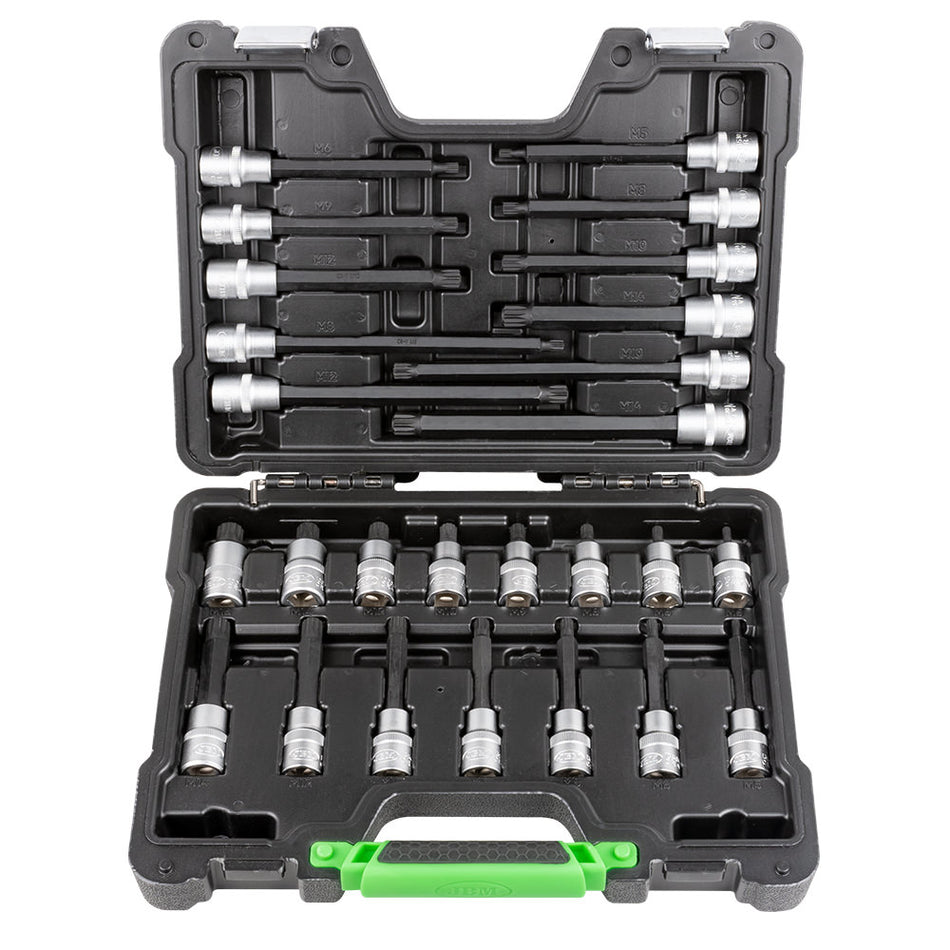 COFFRET DE 26 EMBOUTS ET 12 PANS