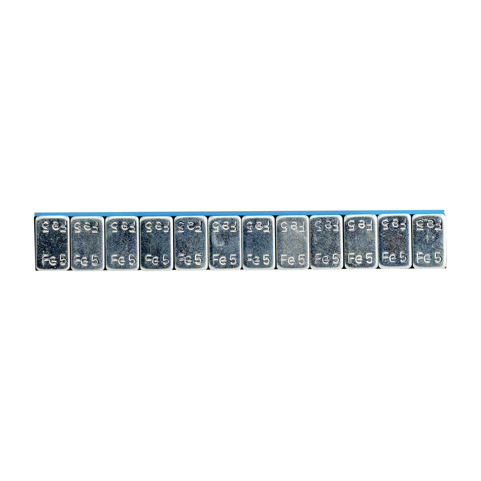 MASSE D'ÉQUILIBRAGE AUTOCOLLANTE DE FER 60GR. (12X5GR.)