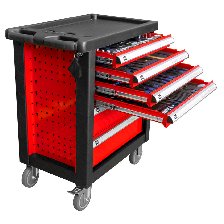 SERVANTE D'OUTILS 6 TIROIRS - ROUGE