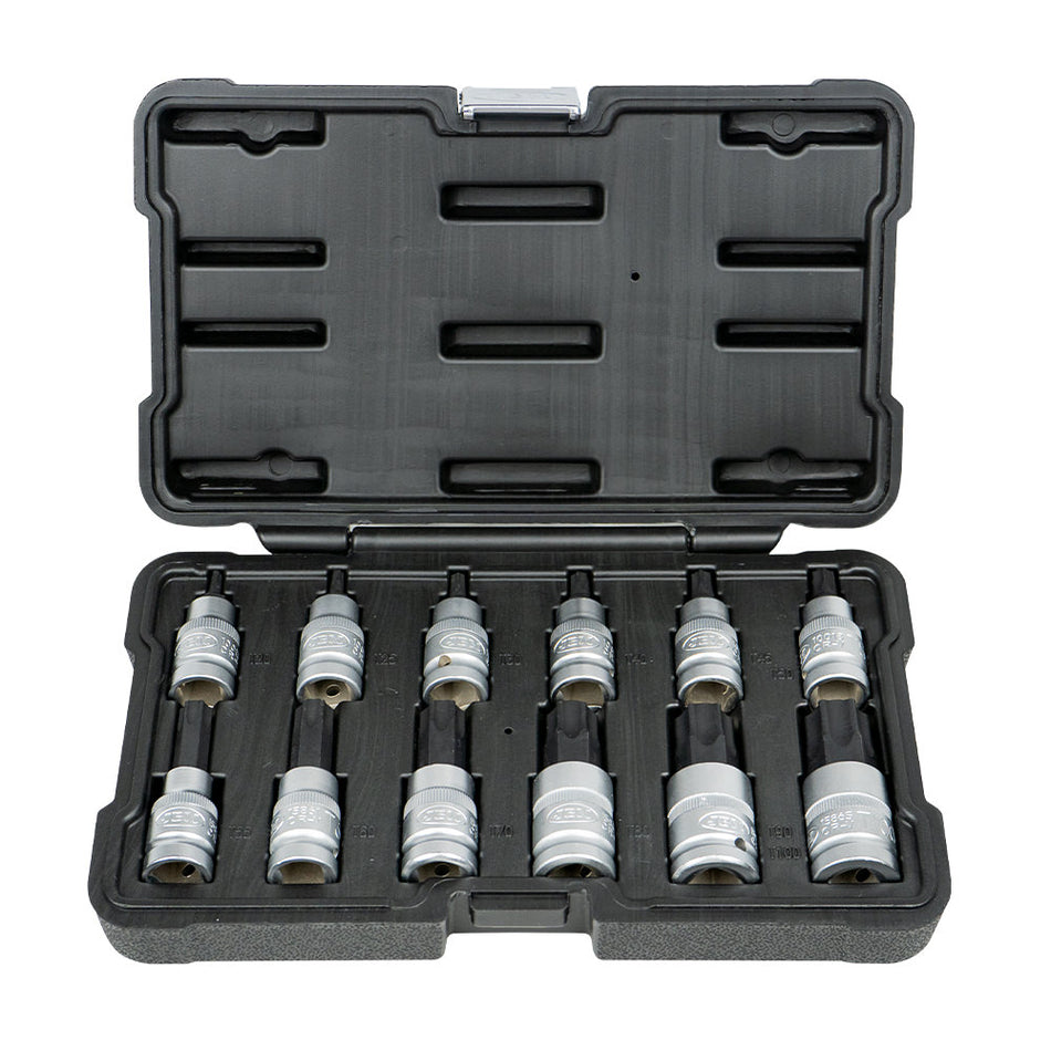 JEU DE 12 PIECES 1/2" POINTES TORX