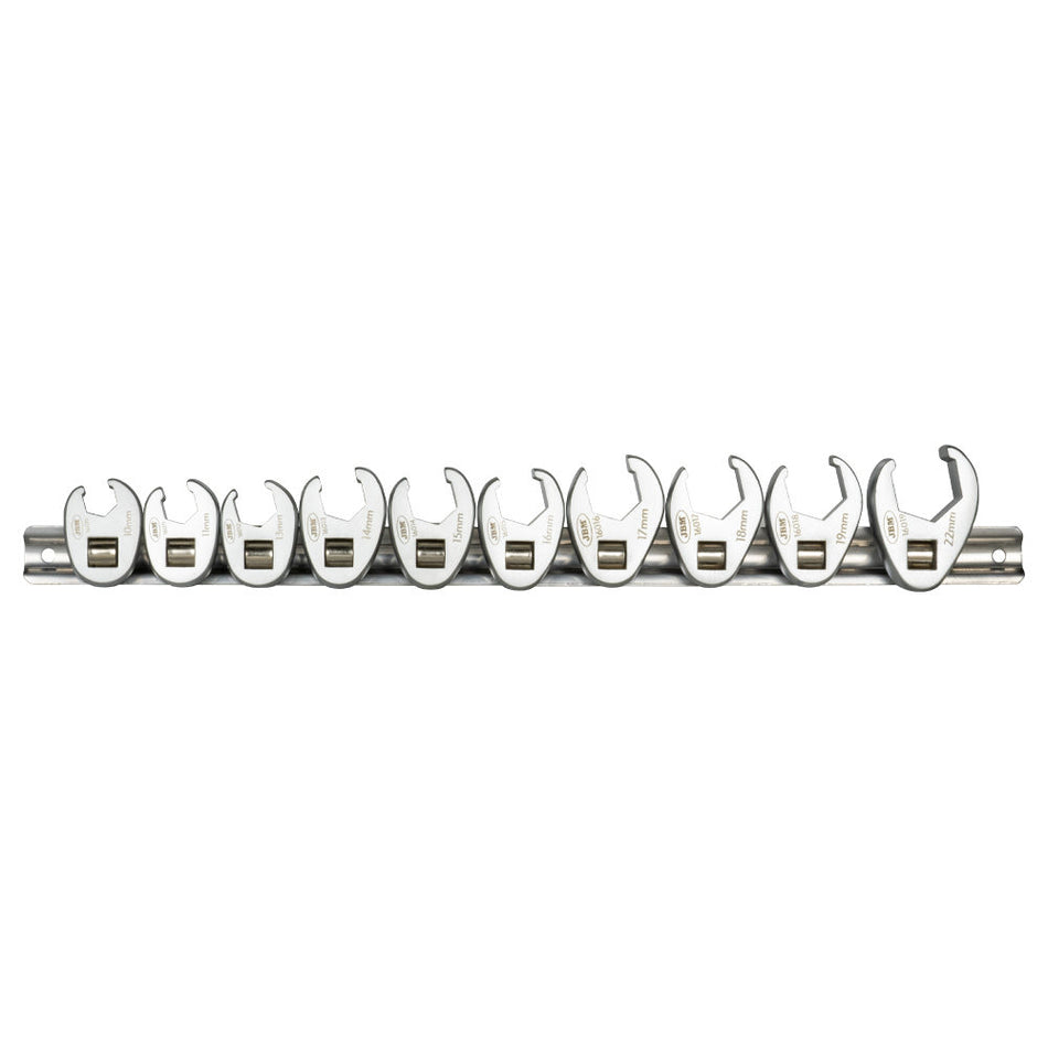 JEU DE 10 CLÉ À PIED-DE-BICHE 3/8"