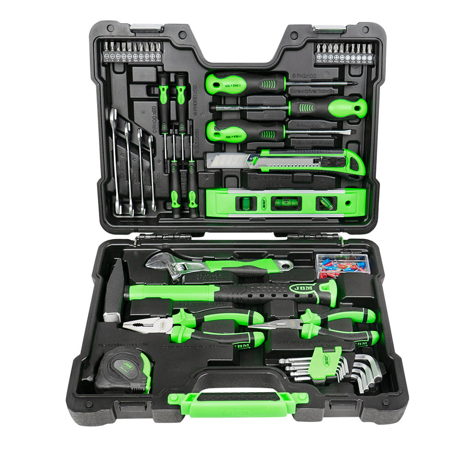 COFFRET D'OUTILS DE 77 PIÈCES ZINGUÉES