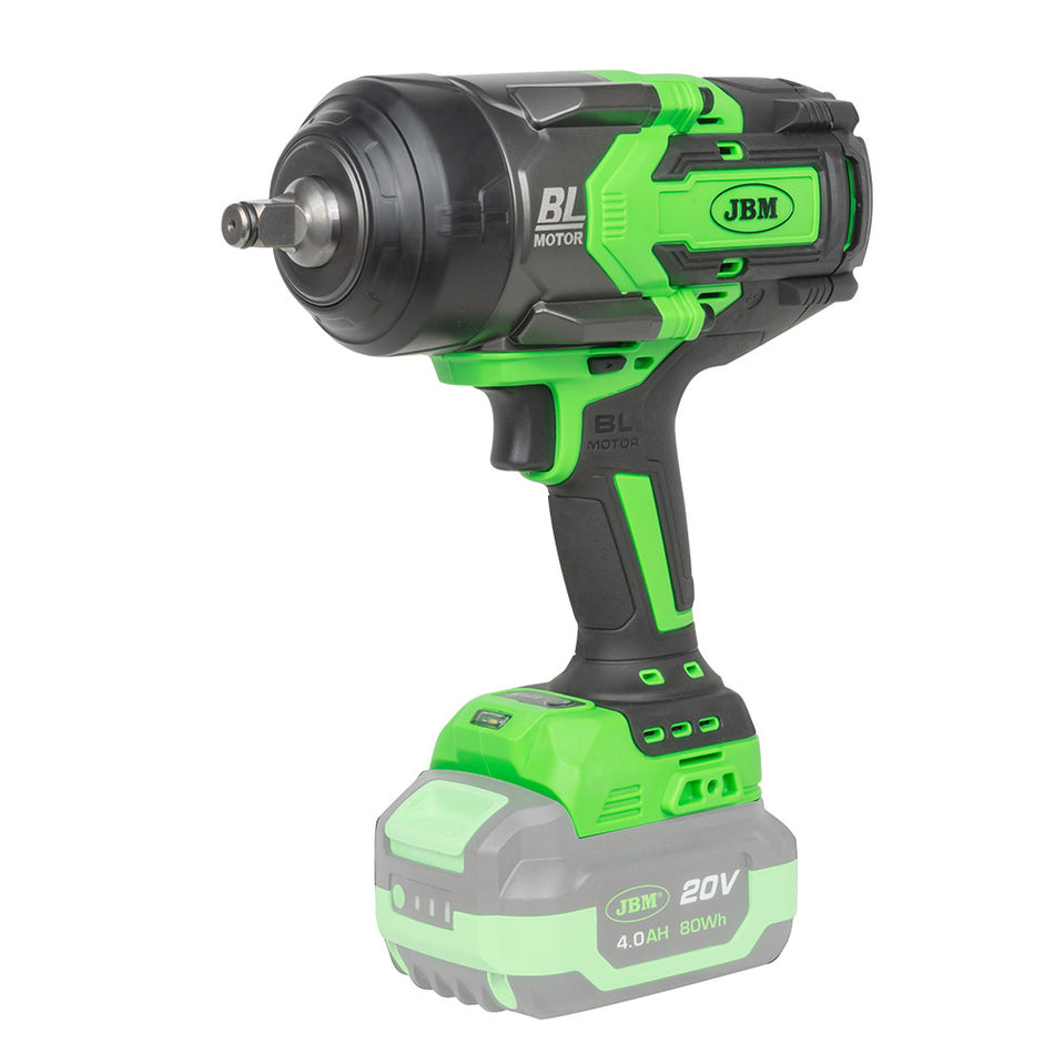 CLÉ À CHOC 1/2” 1300NM AVEC MOTEUR BRUSHLESS