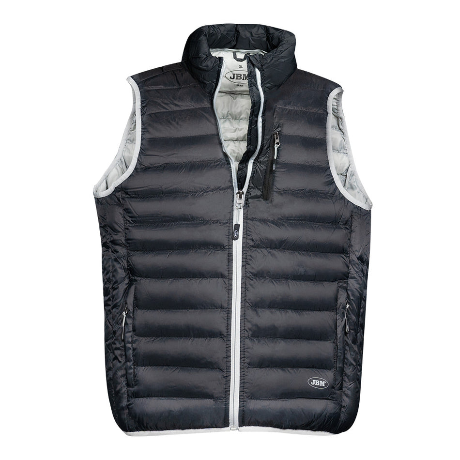 GILET GRIS-NOIR T.XL