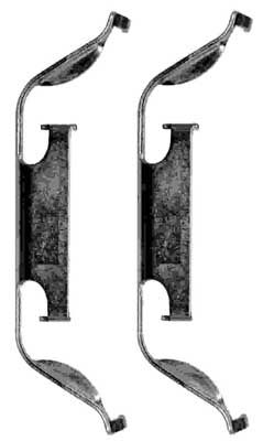 Kit d'accessoires, plaquette de frein à disque - A217