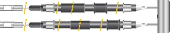 Tirette à câble, frein de stationnement - CF5323