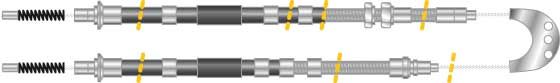 Tirette à câble, frein de stationnement - CF5214