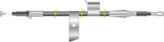 Tirette à câble, frein de stationnement - CF5315