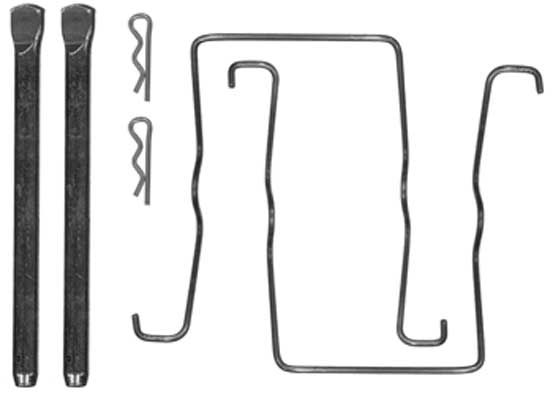 Kit d'accessoires, plaquette de frein à disque - A10