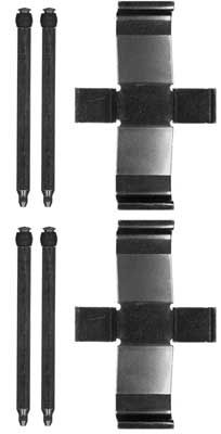 Kit d'accessoires, plaquette de frein à disque - A119