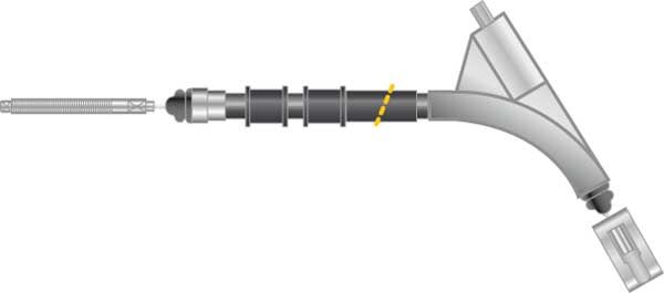 Tirette à câble, frein de stationnement - CF5810