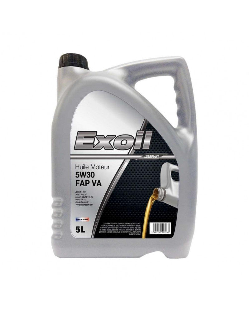 Huile Exoil 5W30, C3 VA, 5L