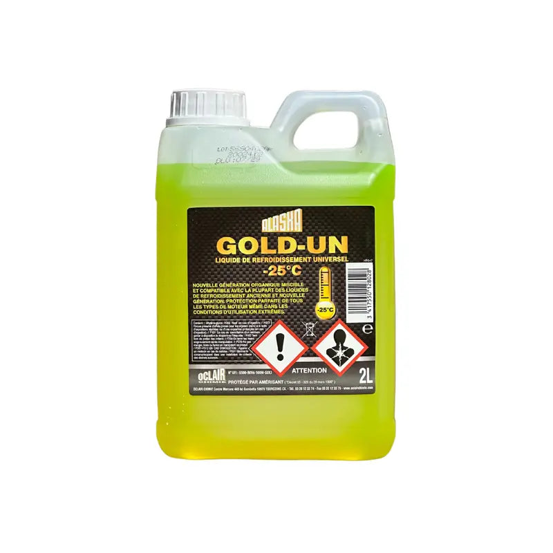Liquide Refroidissement gold -25° 5l